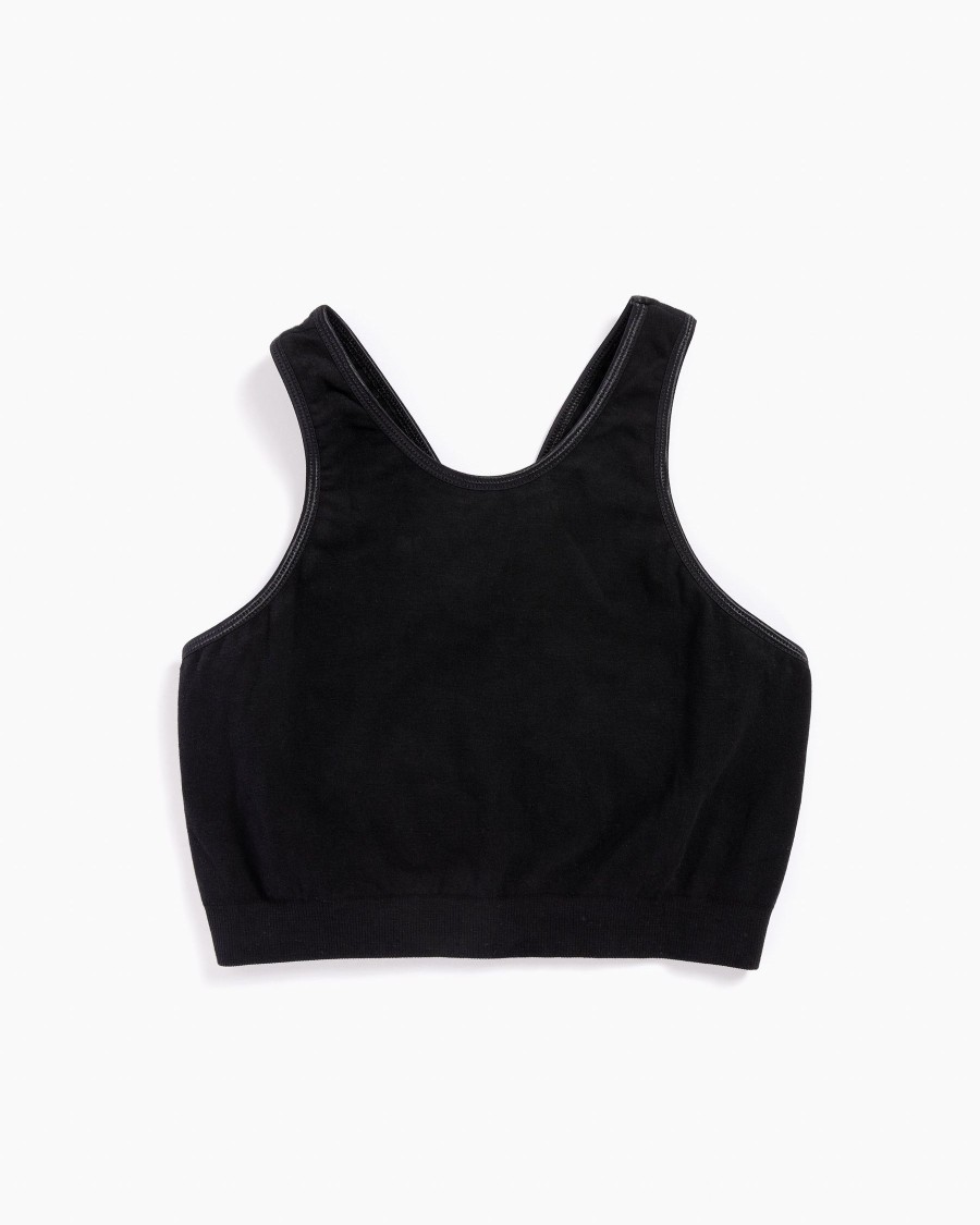 Woman Baserange Loungewear & Intimates | Oleta Highneck Bra In Black